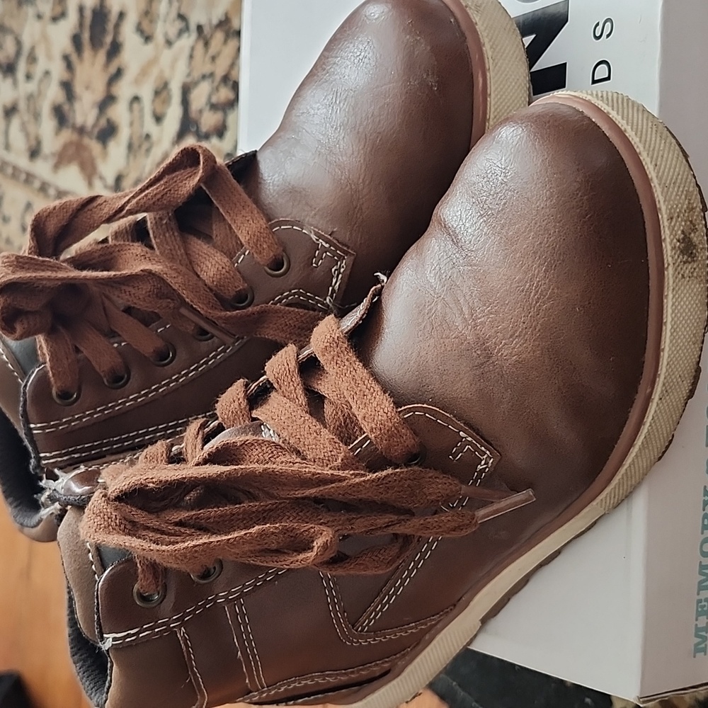 Sonoma Britpunk Casual Sneaker Boots w/zipper; Size:13, Cognac - Picture 7 of 13